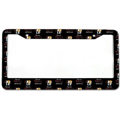 Ziedi Alumīnija birku rāmji Premium numura zīmju rāmji Ciets rūsas necaurlaidīgs turētājs priekšējām un aizmugurējām automašīnas etiķetēm ar skrūvējamiem vāciņiem