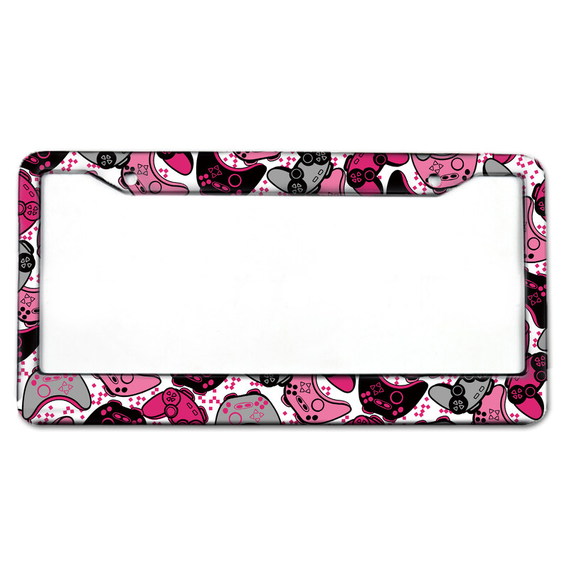 Σειρά παιχνιδιών Αμερικάνικο πρότυπο κάλυμμα πινακίδας από κράμα αλουμινίου, βάση πινακίδας αυτοκινήτου