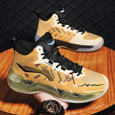 Profesionalne košarkaške tenisice Prozračna obuća s jastučićima Sportske cipele za vježbanje Nosive za teretanu Neklizajuće Sportske obuće