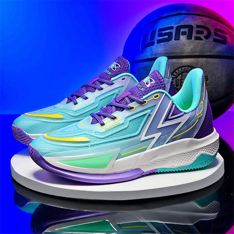 Svjetleće u mraku Mrežaste prozračne košarkaške tenisice za odrasle Sportske cipele za par Omladinske cipele za borbenu obuku Mandarin Duck