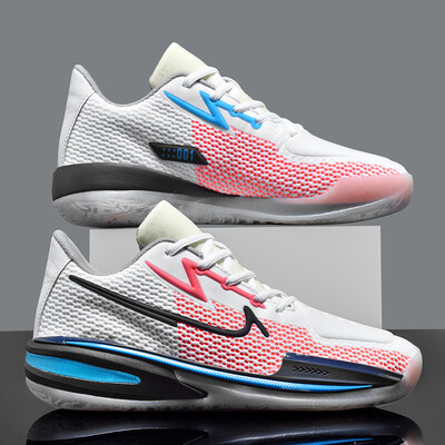 Zēniem vīriešu basketbola apavi Sieviešu basketbola apavi Pretslīdēšanas augsta augšdaļa Pāris Elpojoši vīriešu basketbola apavi