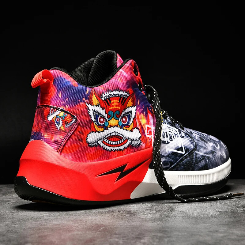 Vīriešu basketbola apavi Augstas augšdaļas ikdienas treniņu basketbola zābaki 2024. gada jauni āra sporta tenisa apavi vīriešiem