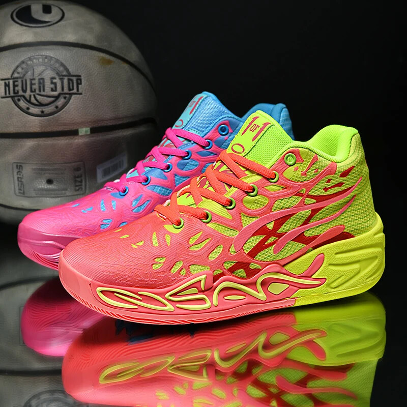 Krepšinio bateliai Vyriški treniruotės Aukšta viršūnė Patogi neslystanti sportinė avalynė Prabangūs suvarstomi plokšti vyriški sportbačiai