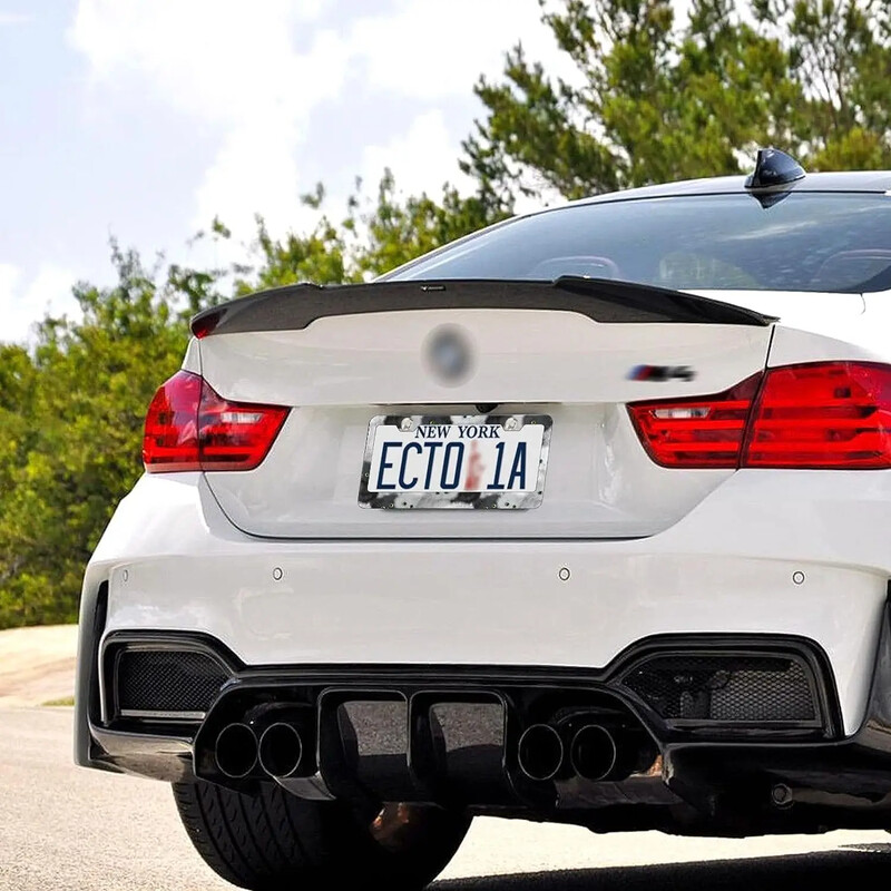 Jauki pūkaina kaķa numura zīmju rāmji 2 gab., 2 caurumi, alumīnija numura zīmes rāmis, automašīnas numura zīmes turētājs ar skrūvējamiem vāciņiem ASV