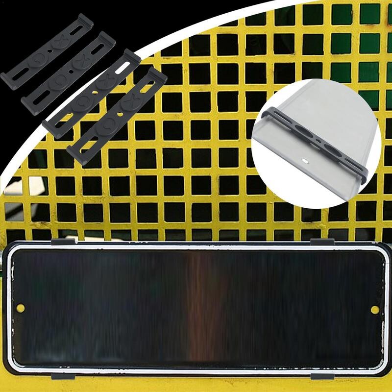 Θήκη πινακίδας 4 τεμ. χωρίς πλαίσιο χωρίς πλαίσιο Πλαίσιο πινακίδας κυκλοφορίας Πλαίσιο ετικέτας αυτοκινήτου για εμπρός και πίσω ετικέτες αυτοκινήτου Αξεσουάρ αυτοκινήτου