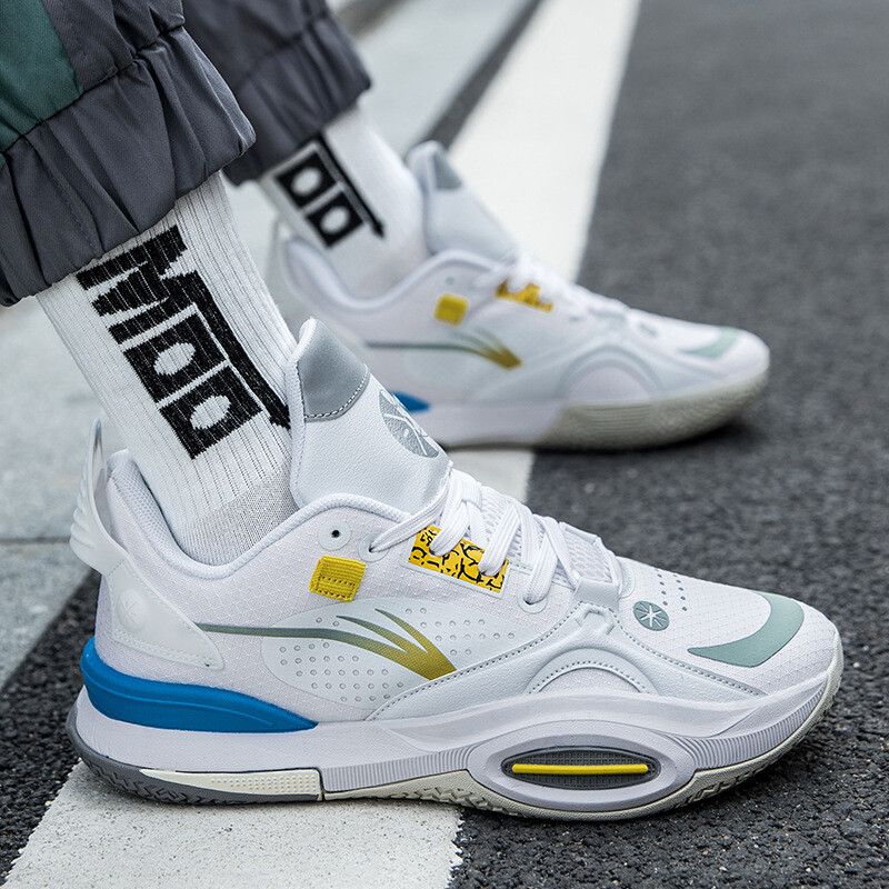 Lynjacye Unisex Seria10 fluorescējoši pretslīdes sporta apavi basketbola apavi studentiem, sporta apavi treniņiem