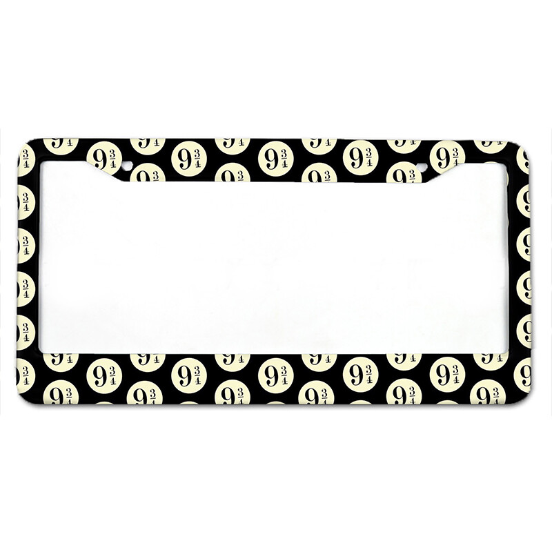 Anime Magician Series American Standard Κάλυμμα πινακίδας αυτοκινήτου από κράμα αλουμινίου Αξεσουάρ αυτοκινήτου αδιάβροχο κάλυμμα πινακίδας κυκλοφορίας