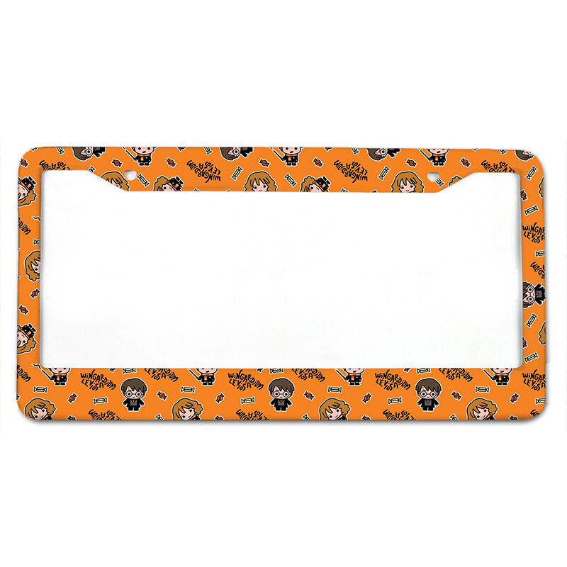 Anime Magician Series American Standard Κάλυμμα πινακίδας αυτοκινήτου από κράμα αλουμινίου Αξεσουάρ αυτοκινήτου αδιάβροχο κάλυμμα πινακίδας κυκλοφορίας