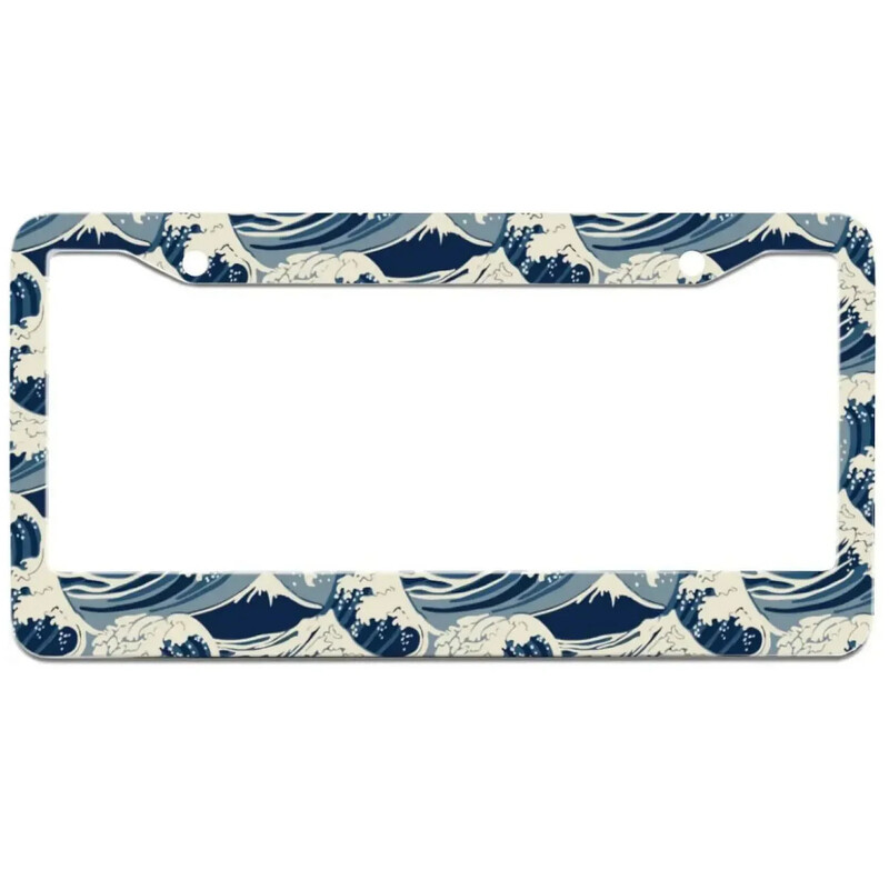 Πλαίσια ετικετών αλουμινίου Halloween Premium Πλαίσια πινακίδων κυκλοφορίας Συμπαγής αντισκωριακή βάση για εμπρός και πίσω ετικέτες αυτοκινήτου με βιδωτά καπάκια