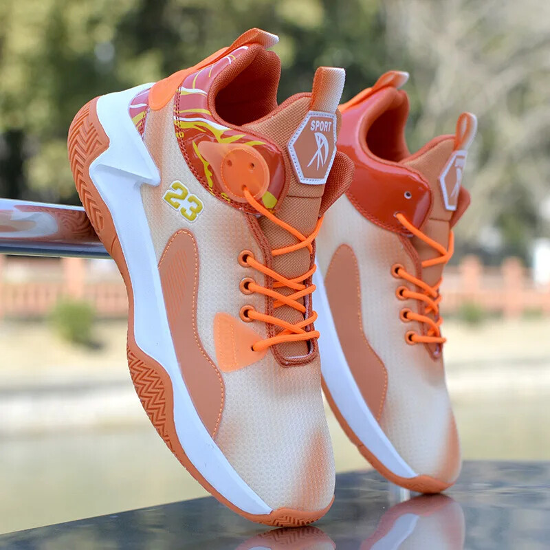Proljeće 2024. Nove muške cipele Visoke košarkaške tenisice Mekani potplati Tenisice za trčanje Ležerne svestrane studentske sportske cipele
