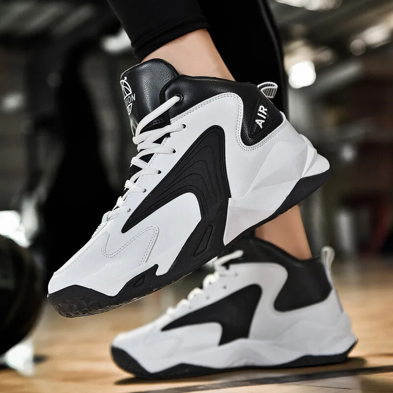 Ανοιξιάτικα, καλοκαιρινά, αναπνεύσιμα παπούτσια μπάσκετ, μεσαία ψηλά, αθλητικά παπούτσια 45Plus Size Ανδρικά παπούτσια 46 Ανδρικά παπούτσια μπάσκετ 47 Junior