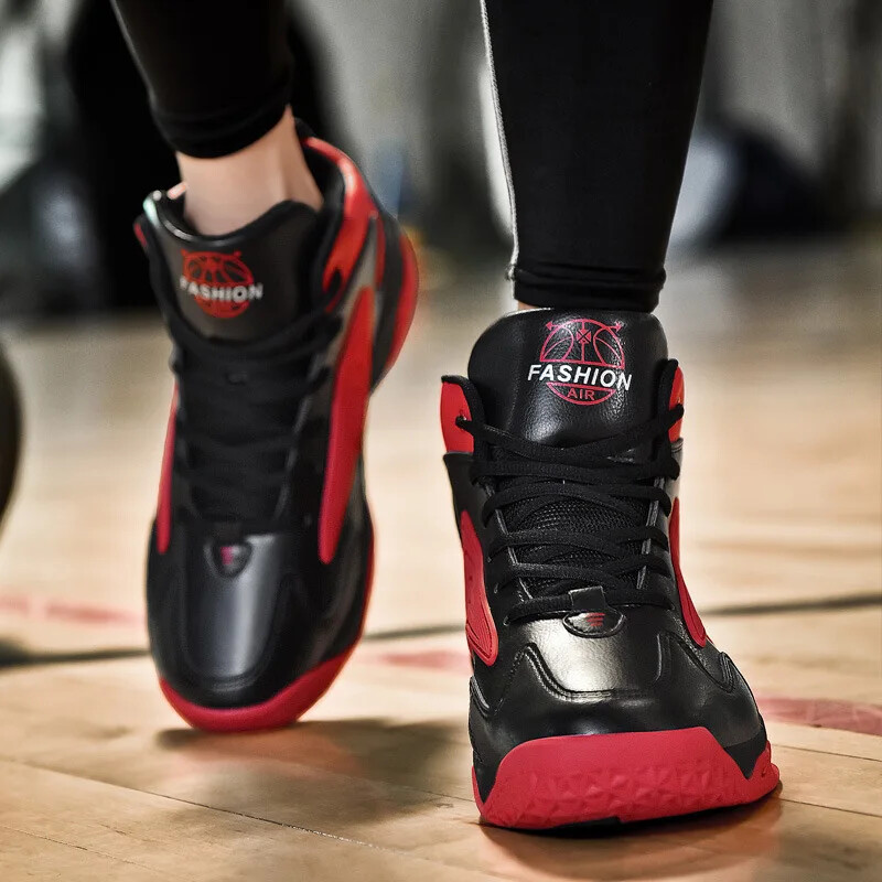 Ανοιξιάτικα, καλοκαιρινά, αναπνεύσιμα παπούτσια μπάσκετ, μεσαία ψηλά, αθλητικά παπούτσια 45Plus Size Ανδρικά παπούτσια 46 Ανδρικά παπούτσια μπάσκετ 47 Junior