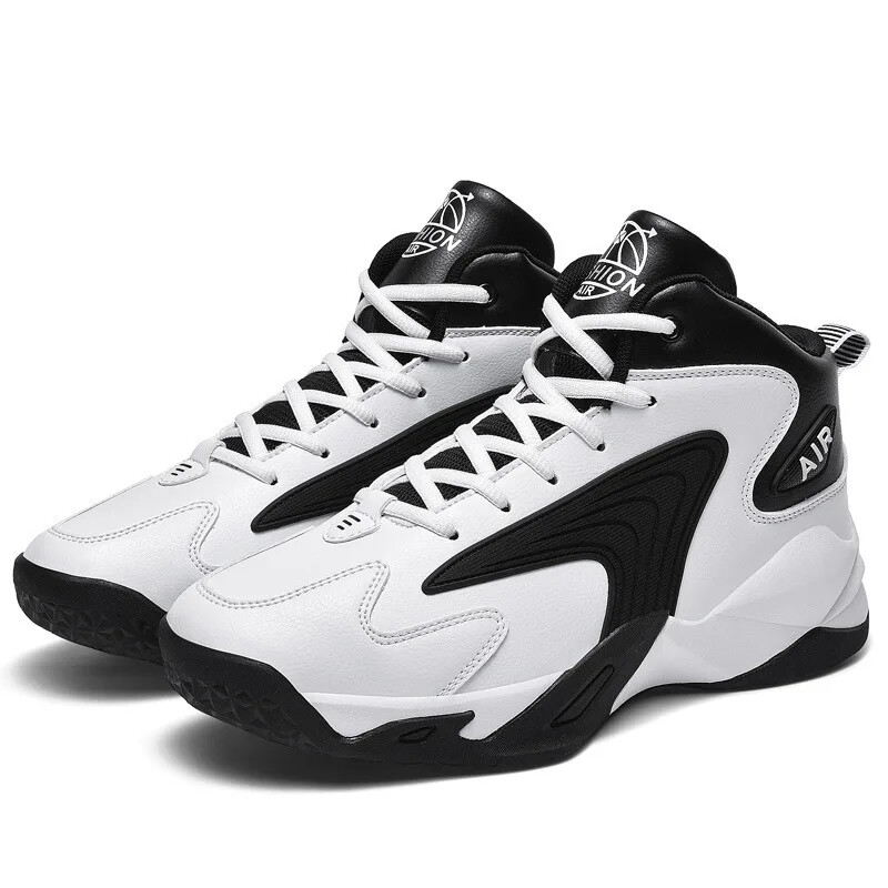 Ανοιξιάτικα, καλοκαιρινά, αναπνεύσιμα παπούτσια μπάσκετ, μεσαία ψηλά, αθλητικά παπούτσια 45Plus Size Ανδρικά παπούτσια 46 Ανδρικά παπούτσια μπάσκετ 47 Junior
