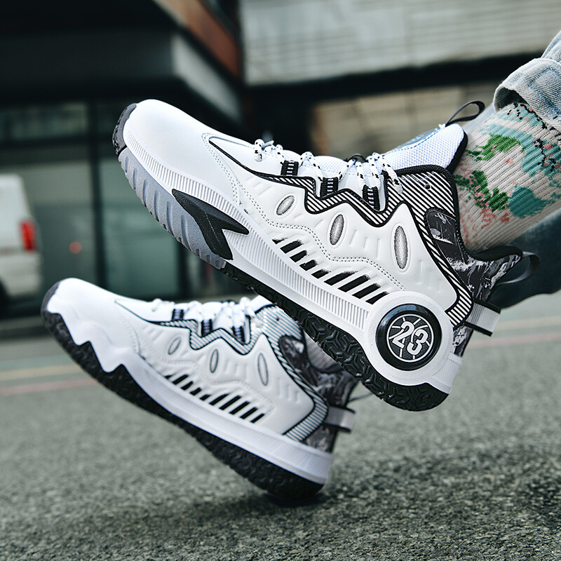 2024 νέα αναπνεύσιμα παπούτσια μπάσκετ για ανδρικά νεανικά, αντιολισθητικά άνοιξη και φθινόπωρο φορούν αθλητικά παπούτσια μάχης μαθητών