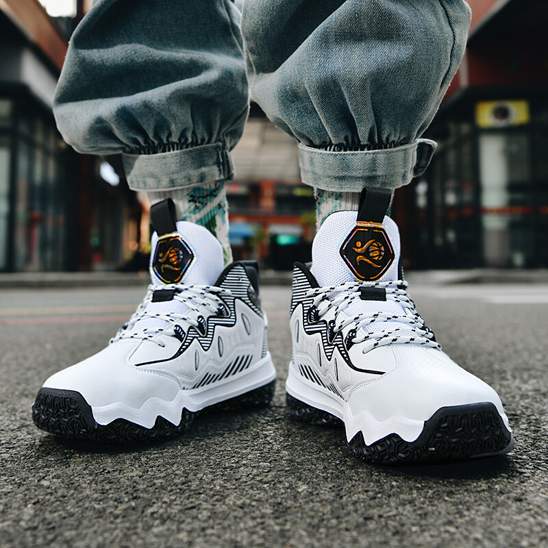 2024 νέα αναπνεύσιμα παπούτσια μπάσκετ για ανδρικά νεανικά, αντιολισθητικά άνοιξη και φθινόπωρο φορούν αθλητικά παπούτσια μάχης μαθητών