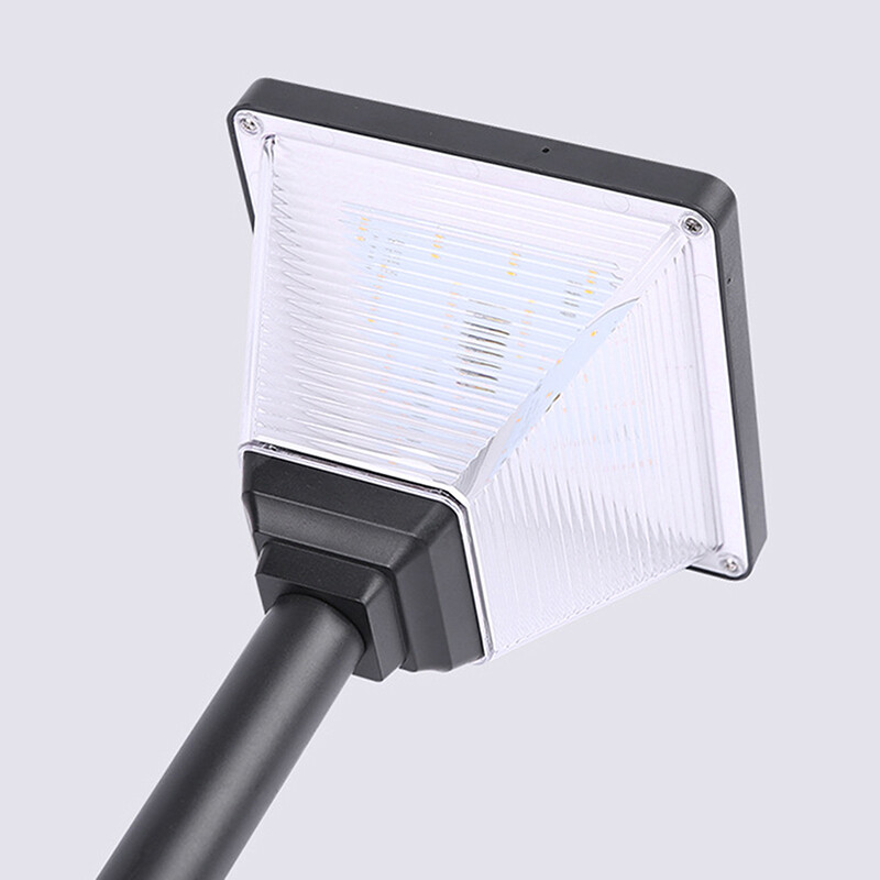 Modernus kūrybingas naujas saulės gatvių apšvietimas, kvadratinis ABS lauko vandeniui atsparus vidinis kiemo apšvietimas, ypač ryškus sodo žolės LED vejos lempa