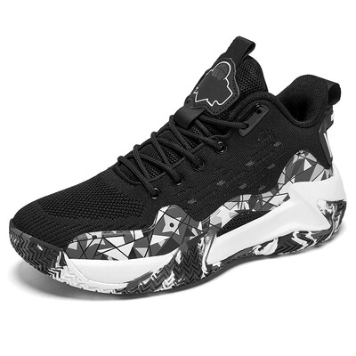 Liela izmēra 48 vīriešu basketbola apavi elpojoši amortizatori, neslīdoši valkājami sporta apavi, sporta zāle, treniņi, sporta apavi