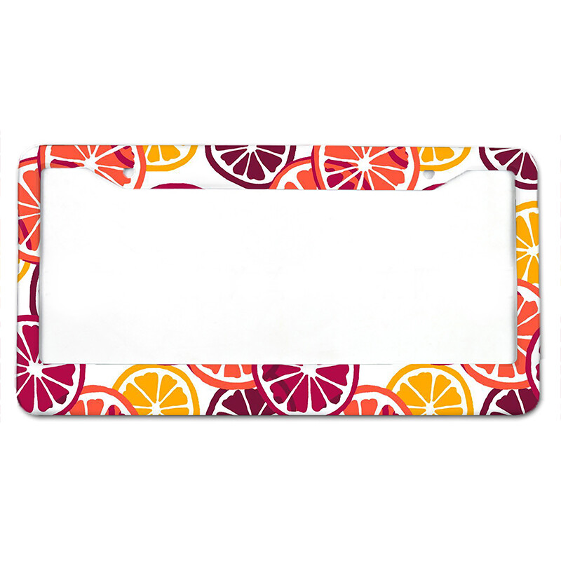 Ukusna hrana Uzorak američke standardne aluminijske legure Poklopac automobilske registarske pločice Poklopac registarske pločice Ukras automobila