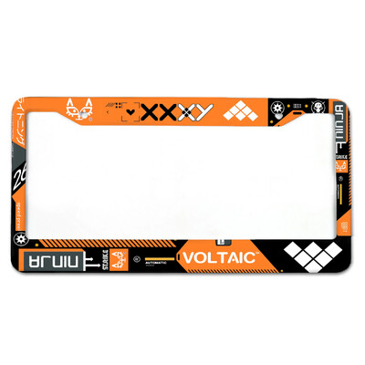 Spēļu sērijas sērijas modelis Amerikas standarta numura zīmes rāmis izgatavots no alumīnija sakausējuma materiāla