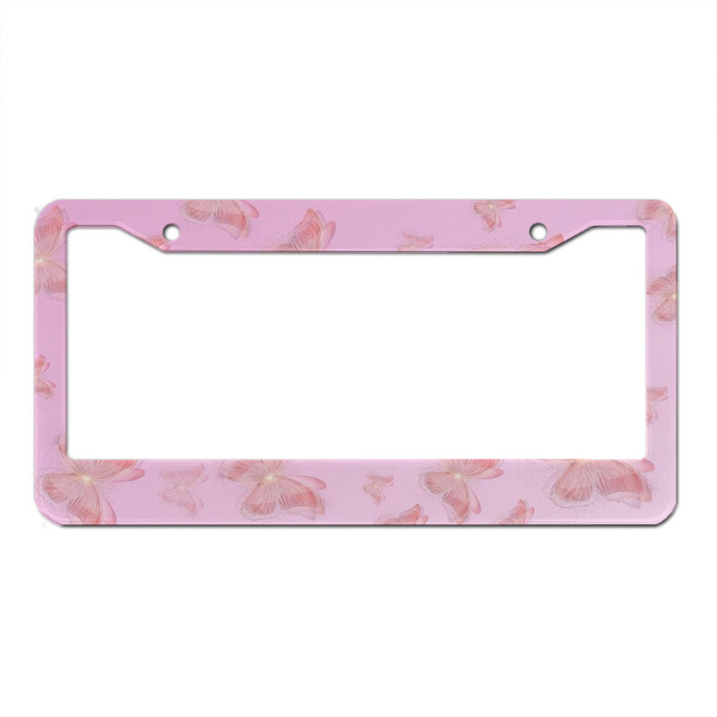 Slike slavnih Nasmiješeno lice Personalizirane korice za američke standardne automobilske registarske pločice Usklađene boje Slatki prilagođeni proizvodi