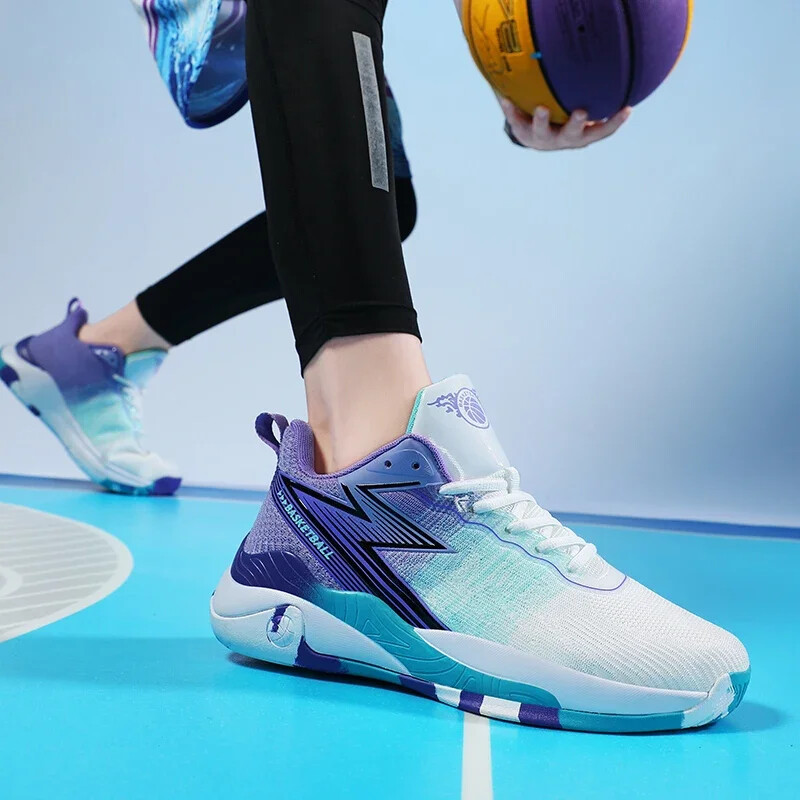 Muškarci Žene Košarkaške tenisice Modne mrežaste Prozračne tenisice Udobne neklizajuće Sportska obuća Tinejdžeri Nova velika veličina