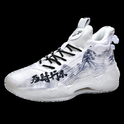 Basketbola apavi vīriešu valkā absorbējoši trieciena atsitiena sporta veidi, faktiskie kaujas koledžas studenti treniņu apavi jauni augsti kaujas zābaki