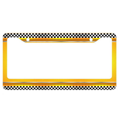 Cat Paw alumīnija birku rāmji Premium numura zīmju rāmji Ciets rūsas necaurlaidīgs turētājs priekšējām un aizmugurējām automašīnas etiķetēm ar skrūvējamiem vāciņiem