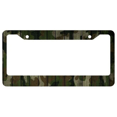 Cat Paw alumīnija birku rāmji Premium numura zīmju rāmji Ciets rūsas necaurlaidīgs turētājs priekšējām un aizmugurējām automašīnas etiķetēm ar skrūvējamiem vāciņiem