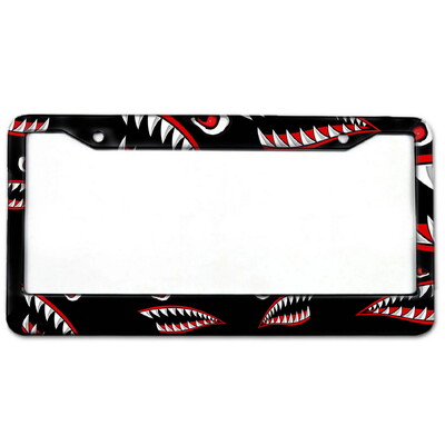 Cat Paw alumīnija birku rāmji Premium numura zīmju rāmji Ciets rūsas necaurlaidīgs turētājs priekšējām un aizmugurējām automašīnas etiķetēm ar skrūvējamiem vāciņiem