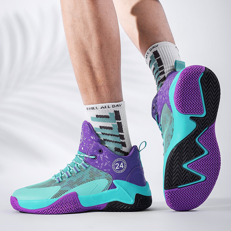 Jesenske nove, protuklizne, visoke cipele za loptu, studentske, mrežaste, prozračne košarkaške cipele, sportske cipele za mlade