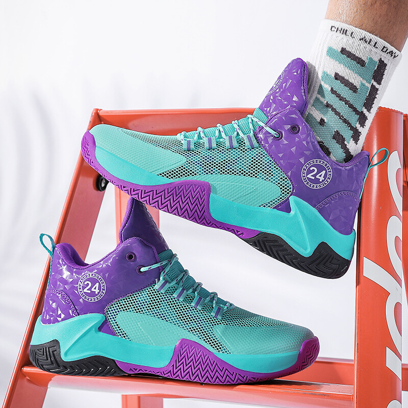 Jesenske nove, protuklizne, visoke cipele za loptu, studentske, mrežaste, prozračne košarkaške cipele, sportske cipele za mlade