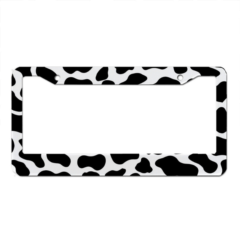 Krava prugasta crno-bijela serija aluminijske legure Američki automobil registarske pločice ukras automobila može se prilagoditi