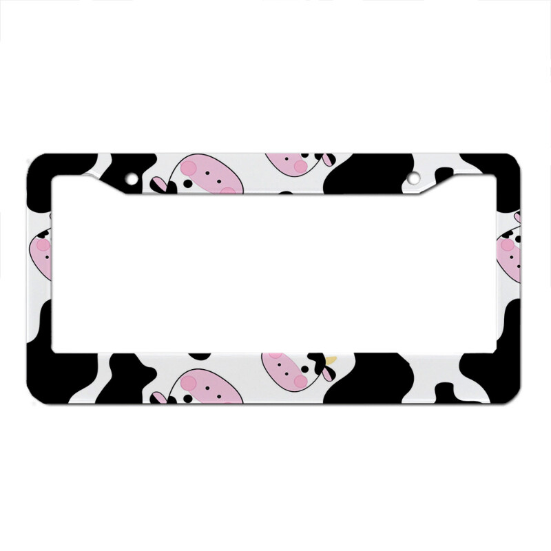 Krava prugasta crno-bijela serija aluminijske legure Američki automobil registarske pločice ukras automobila može se prilagoditi