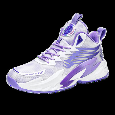 Jauni basketbola apavi triecienabsorbcijas elpojoši neslīdoši profesionāli sporta apavi iekštelpu laukumu treniņu modes tendence skriešana