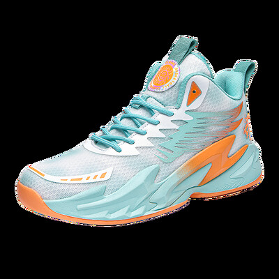 Jauni basketbola apavi triecienabsorbcijas elpojoši neslīdoši profesionāli sporta apavi iekštelpu laukumu treniņu modes tendence skriešana