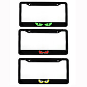 Monster Eyes ASV standarta numura zīmes rāmis ASV Kanāda Meksikas numura zīmes rāmis alumīnija sakausējuma numura zīmes vāciņš