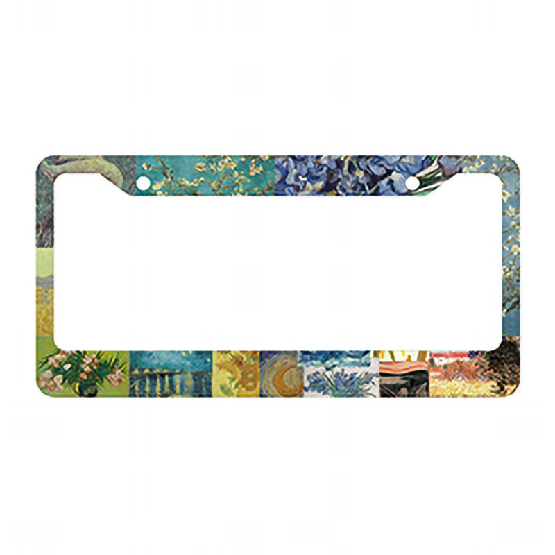 Personalizirani poklopac registarske pločice sa shemom boja za poznate slike i prekrasne krajolike koji podržavaju prilagođene proizvode -1