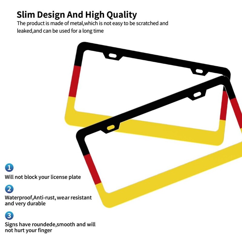 Vācijas karoga plāksnes rāmis, 2 gab
