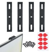 Βάση βάσης πινακίδας χωρίς πλαίσιο 4 τμχ. Στήριγμα ετικετών αυτοκινήτου με προστασία από τις καιρικές συνθήκες Πλαίσιο ετικέτας αυτοκινήτου για εμπρός και πίσω ετικέτες αυτοκινήτου Εξωτερικό