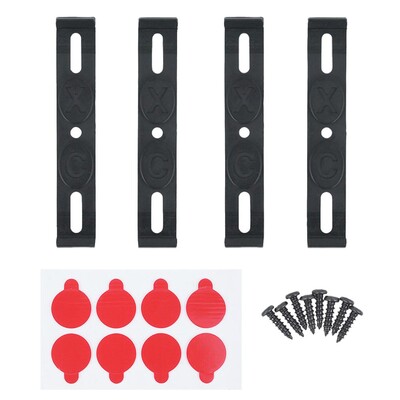 Βάση βάσης πινακίδας χωρίς πλαίσιο 4 τμχ. Στήριγμα ετικετών αυτοκινήτου με προστασία από τις καιρικές συνθήκες Πλαίσιο ετικέτας αυτοκινήτου για εμπρός και πίσω ετικέτες αυτοκινήτου Εξωτερικό