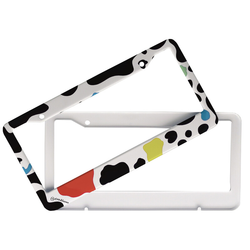 Oznake životinja Američki automobil 12" x 6" Laserski rezani kromirani okviri registarskih pločica - Dodatna oprema za automobile/kamione/SUV automobile