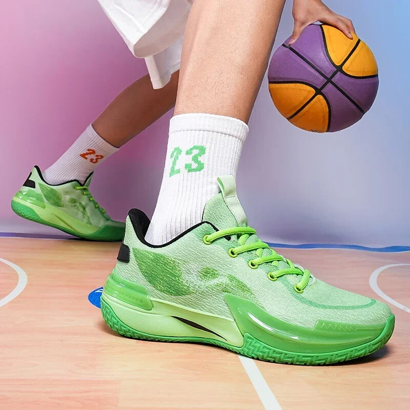 Αντιολισθητική προπόνηση γυμναστικής μεγάλου μεγέθους για άνδρες και γυναίκες με πολύχρωμο προαιρετικό προπονητής μπάσκετ χρώματος Trend Match