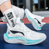 Jauns dizains Neslīdošs siets Praktiski augstas kvalitātes treniņi Ērti apavi Basketbola apavi Vīriešu un Sieviešu apģērbi Viegli