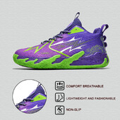 Jauni basketbola apavi vīriešiem, elpojoši, ērti, dizaineru sporta kurpes, treniņi āra sportam, basketbola apavi sievietēm, apavi