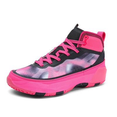 Υψηλής ποιότητας αντιολισθητικά παπούτσια μπάσκετ Unisex Επαγγελματικά ντιζάιν παπούτσια μπάσκετ Γυναικεία Μπλε πλατφόρμα Ανδρικά αθλητικά παπούτσια ψηλά