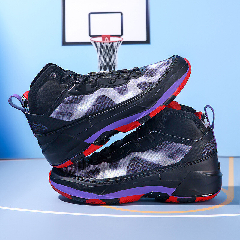 Υψηλής ποιότητας αντιολισθητικά παπούτσια μπάσκετ Unisex Επαγγελματικά ντιζάιν παπούτσια μπάσκετ Γυναικεία Μπλε πλατφόρμα Ανδρικά αθλητικά παπούτσια ψηλά