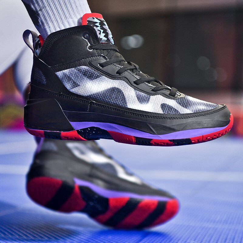 Υψηλής ποιότητας αντιολισθητικά παπούτσια μπάσκετ Unisex Επαγγελματικά ντιζάιν παπούτσια μπάσκετ Γυναικεία Μπλε πλατφόρμα Ανδρικά αθλητικά παπούτσια ψηλά