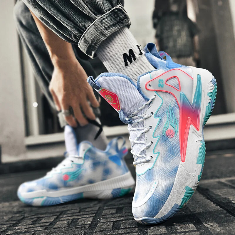 Νέα παπούτσια προπόνησης μπάσκετ High Top Peak για άνδρες και γυναίκες που απορροφούν τους κραδασμούς, ανθεκτικά στη φθορά, αντιολισθητικά Αθλήματα αναψυχής