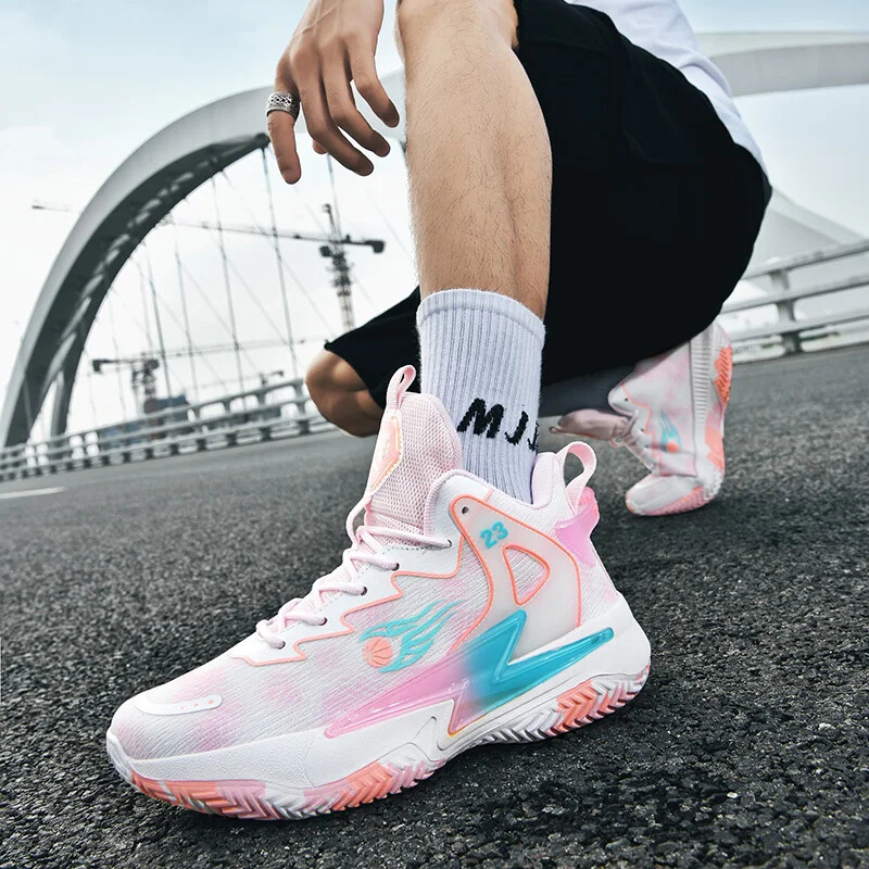 Νέα παπούτσια προπόνησης μπάσκετ High Top Peak για άνδρες και γυναίκες που απορροφούν τους κραδασμούς, ανθεκτικά στη φθορά, αντιολισθητικά Αθλήματα αναψυχής