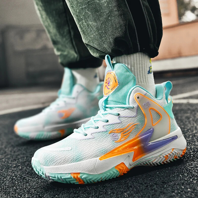 Νέα παπούτσια προπόνησης μπάσκετ High Top Peak για άνδρες και γυναίκες που απορροφούν τους κραδασμούς, ανθεκτικά στη φθορά, αντιολισθητικά Αθλήματα αναψυχής